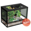 Terrário com Tampa Arejada e Fecho Segurança
