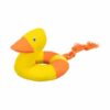 Pato com corda Aqua Toy para cães - Trixie