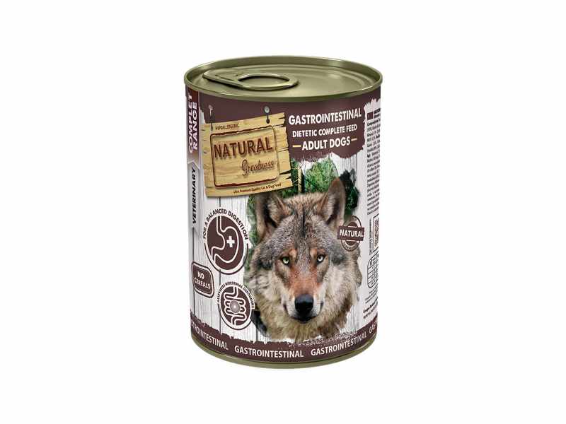 Natural Greatness Gastrointestinal húmida Cão