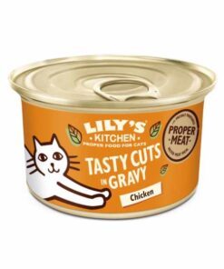 Lily's Kitchen Gato Tasty Cuts Adult Chicken in Gravy