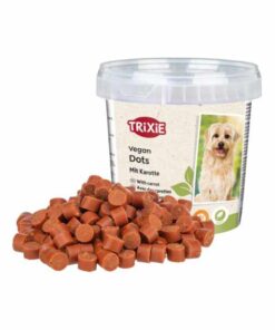 Vegan Soft Snack Dots com Cenoura para cão de Trixie
