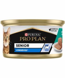 Pro Plan Senior Longevis 7+ - Patê para gato sénior - Atum