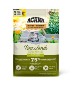 Acana Highest Protein Grasslands – Ração Grain‑Free Muito Proteica para Gatos
